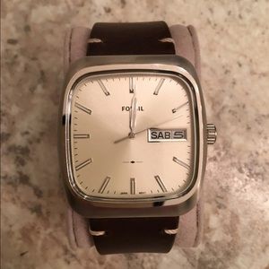 Brown Leather Fossil Watch